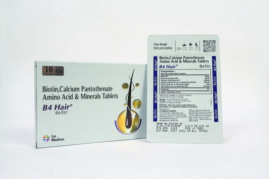 Biotin & Multivitamin B4 Hair Tablet (Hair Growth Tablet), 10 mg Biotin