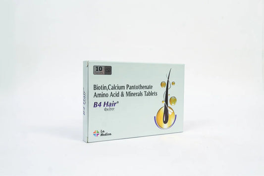 Biotin & Multivitamin B4 Hair Tablet (Hair Growth Tablet), 10 mg Biotin